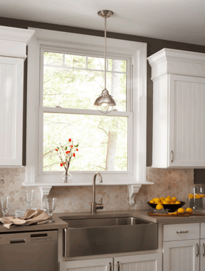 Simonton Windows 5500 Reflection Kitchen | Berkeley Exteriors